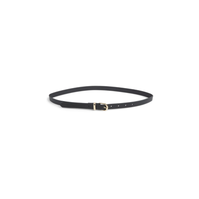 Pcmyra bælte - Black/gold buckle