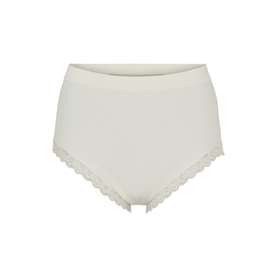 Feline rib midi trusse - Ivory