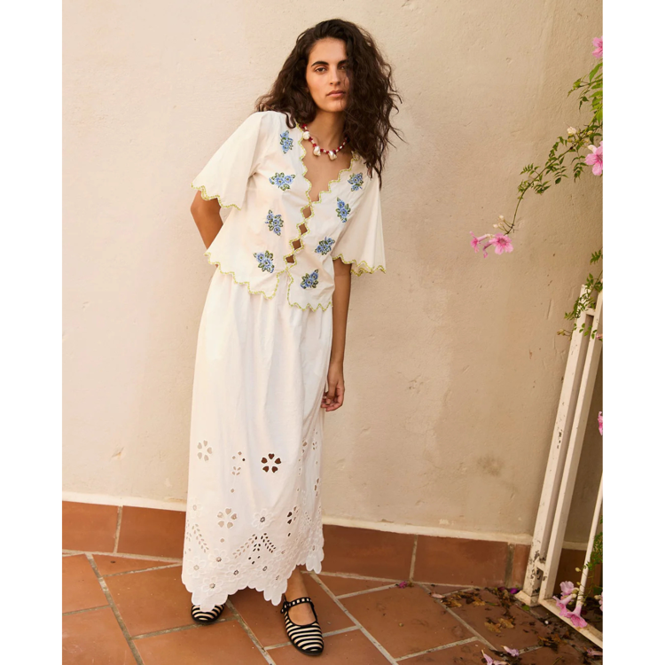 Blueflower top - Blue flower