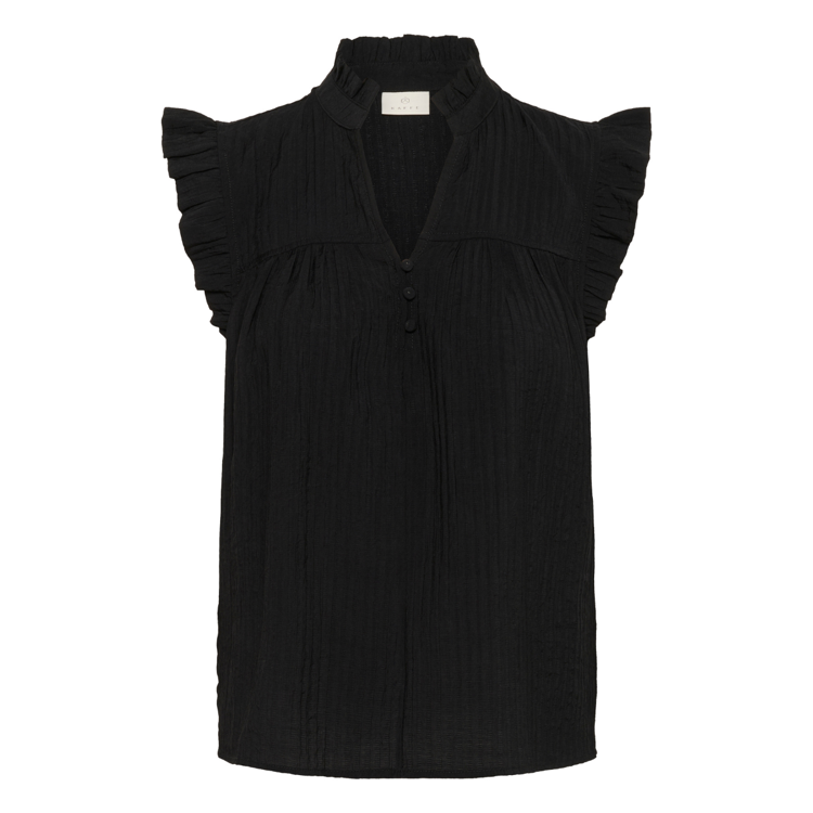 Kaliany bluse - Black deep