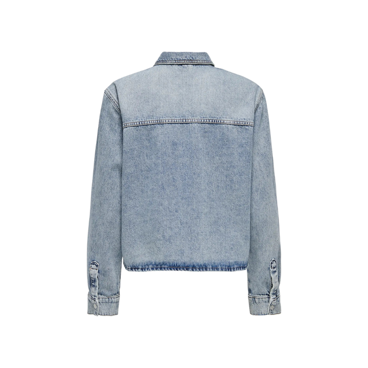Onlcassie denim skjorte - Light blue denim
