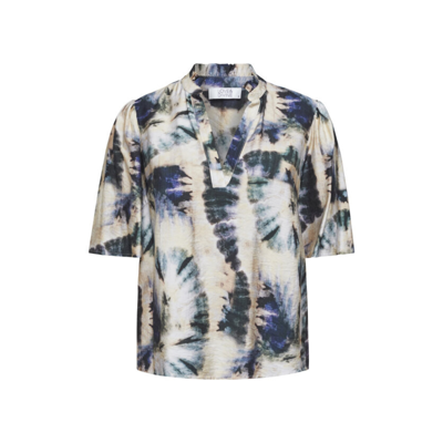 Love1296 kortærmet bluse - Multi