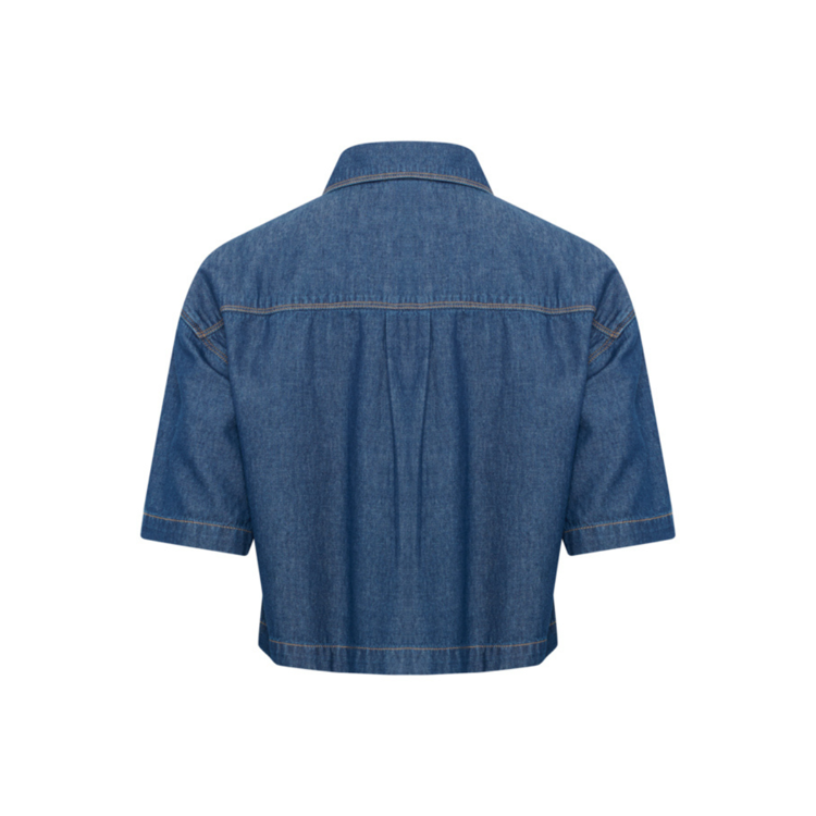 Kaluise skjorte - Dark blue chambray