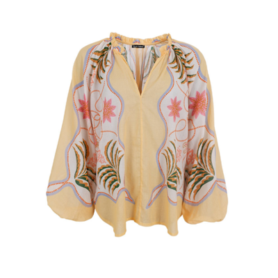 Bcmagnolia bluse - Butter yellow
