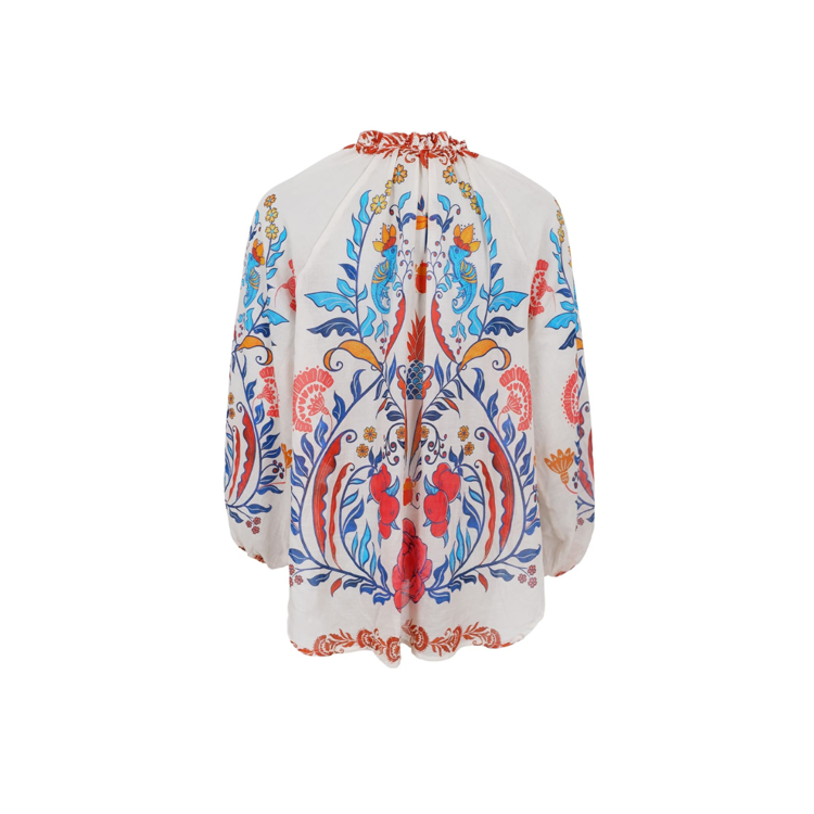 Bcpeacock bluse - Marsala red