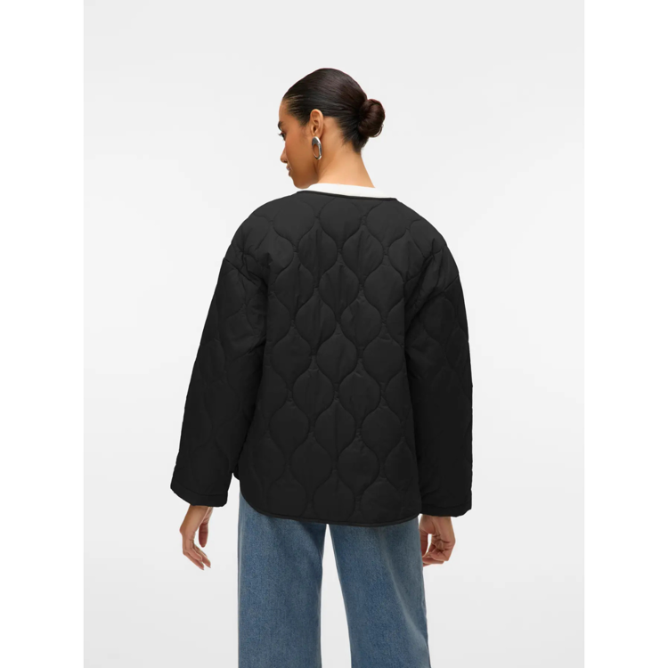 Vmsabine quilted jakke - Black