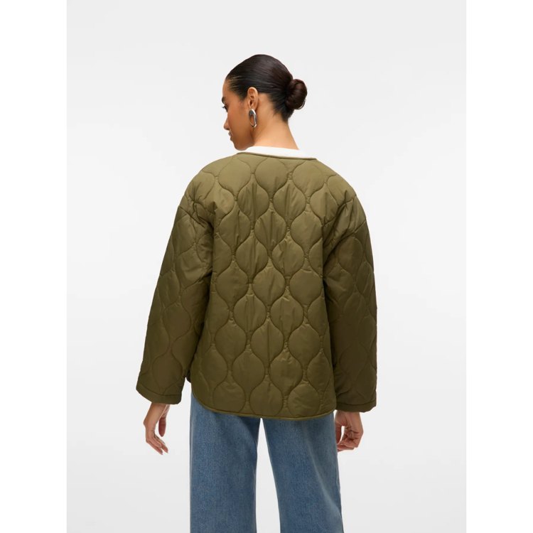 Vmsabine quilted jakke - Rifle green