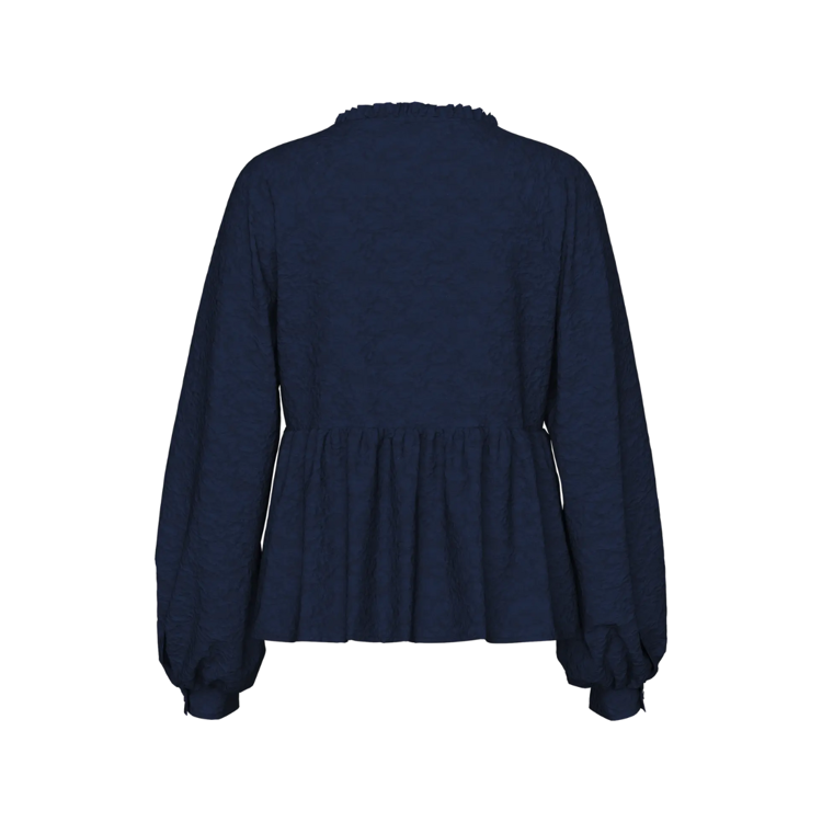 Pcnalani top - Maritime blue