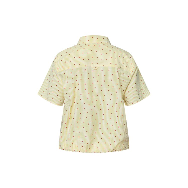 Gufo bluse - Yellow/cream
