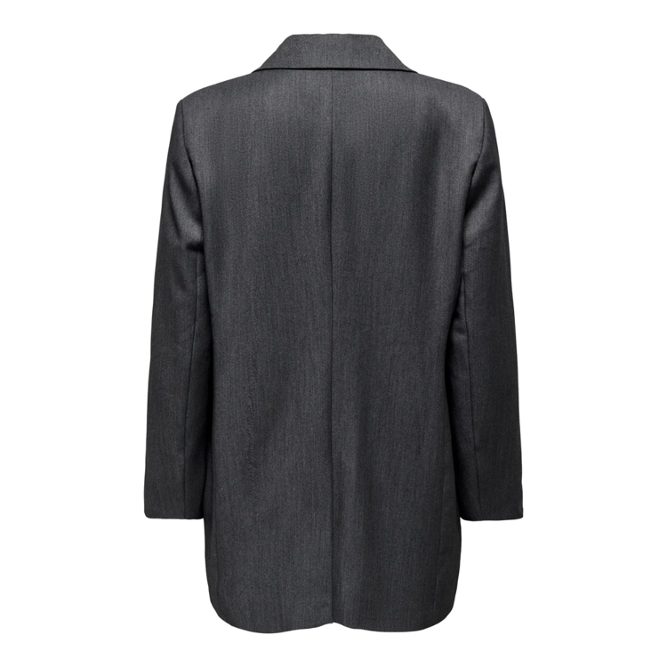 Onlhattie-lana blazer - Dark grey melange