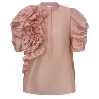 Annsofiego bluse - Dusty rose