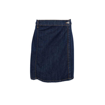 Bcrussel wrap nederdel - Dark denim