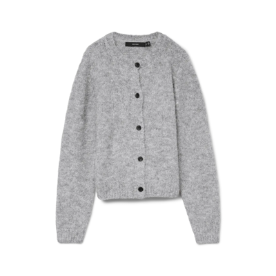 Vmnovah cardigan - Medium grey melange