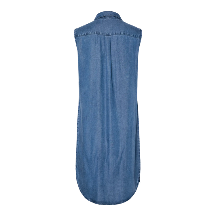 Pcvilje kjole - Medium blue denim
