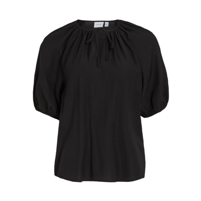 Viclo v-hals top - Black beauty