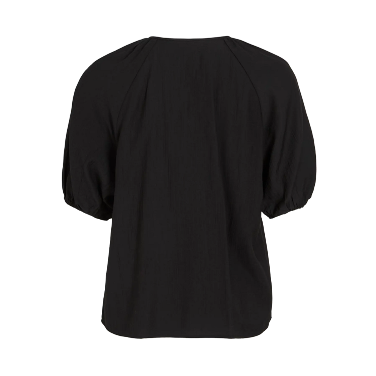 Viclo v-hals top - Black beauty