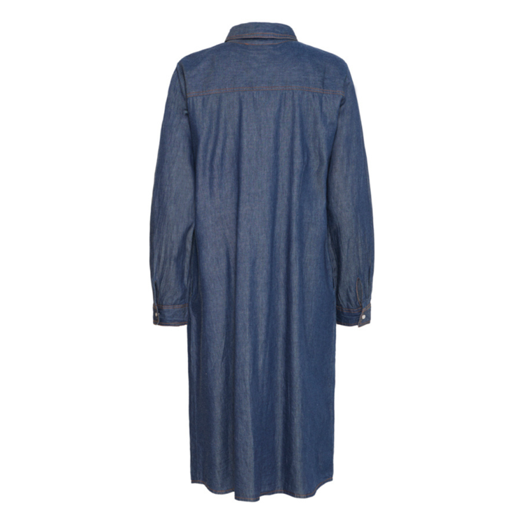 Frlarissa kjole - Raw blue denim