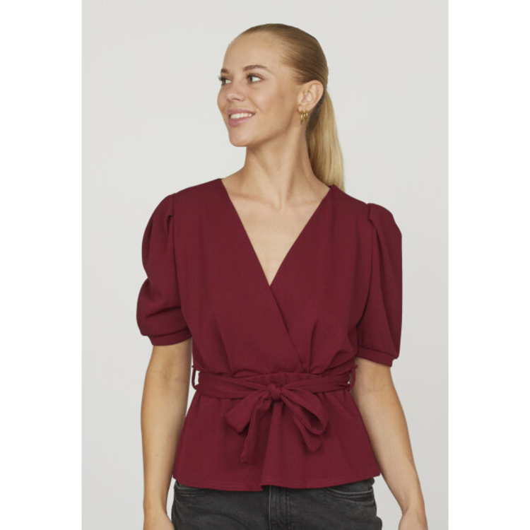 Nasa top - Bordeaux