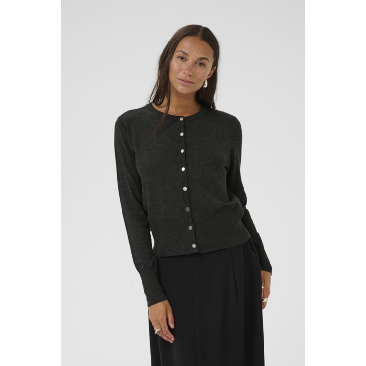 Kalizza cardigan - Dark grey melange