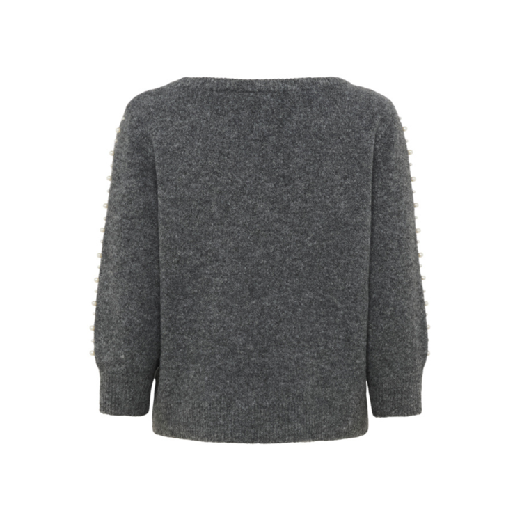 Kabetty strik - Grey melange