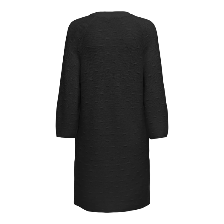 Onlkatia strik kjole - Black