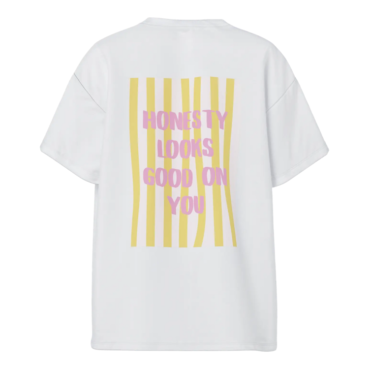Pcalifi t-shirt - Bright white/honesty
