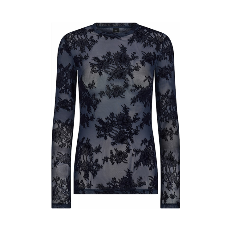 Hype the detail meshbluse - Lace