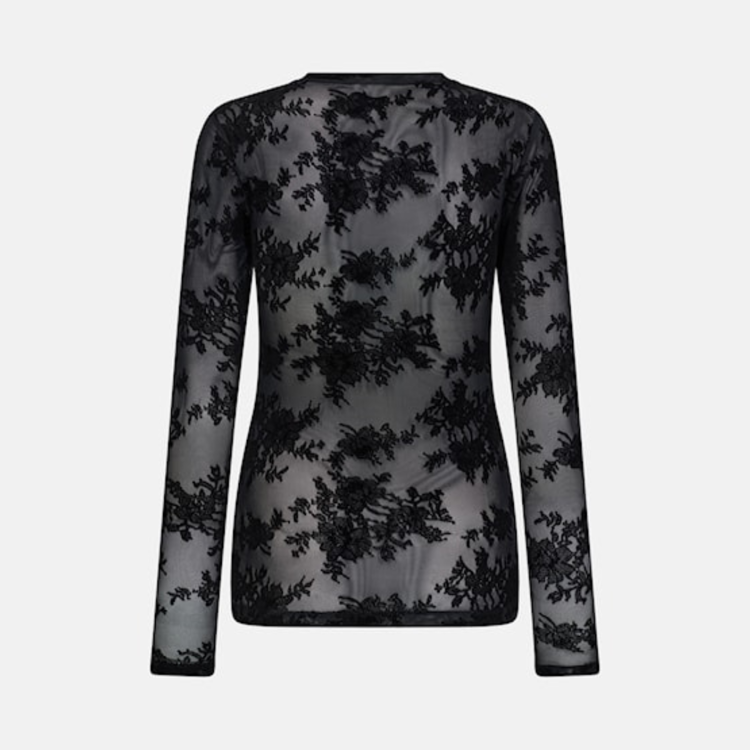 Hype the detail meshbluse - lace