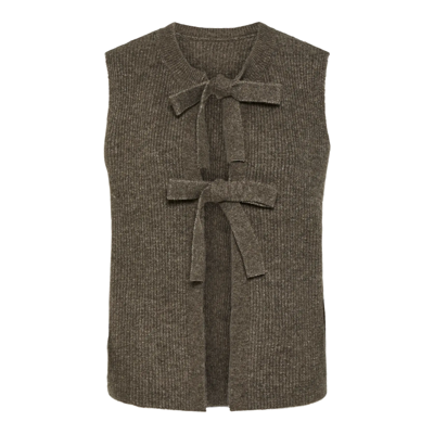 Pcsilly vest - Morel