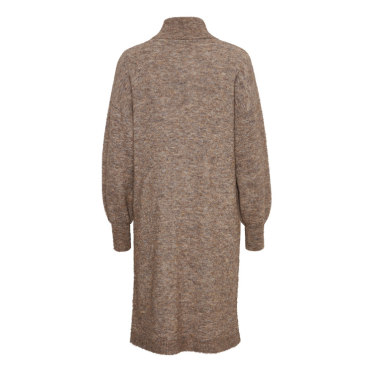 Frsanny strikkjole - Tiger´s eye melange