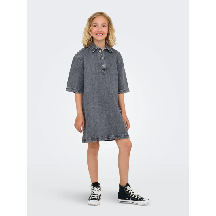 Koggry kjole - Grey denim