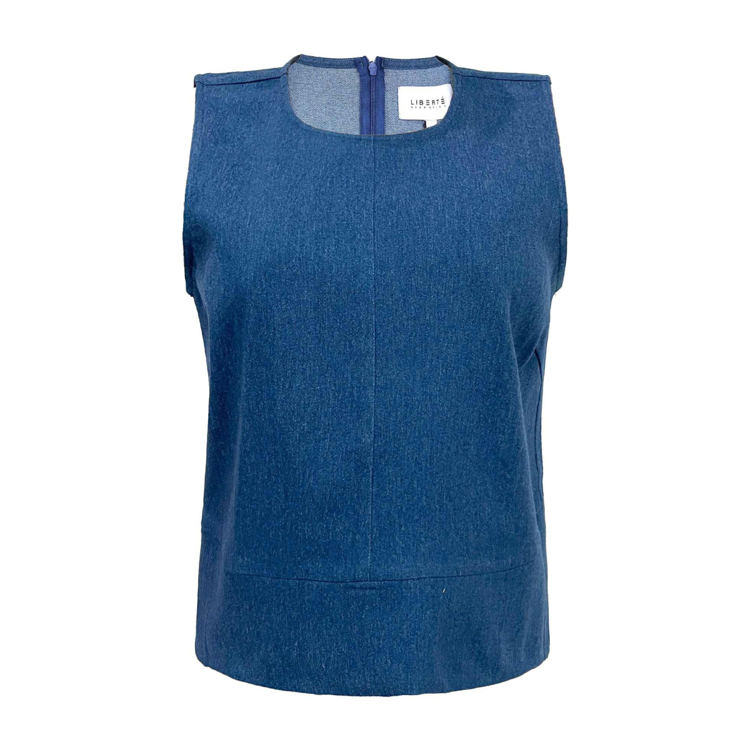 Asta top - Blue denim