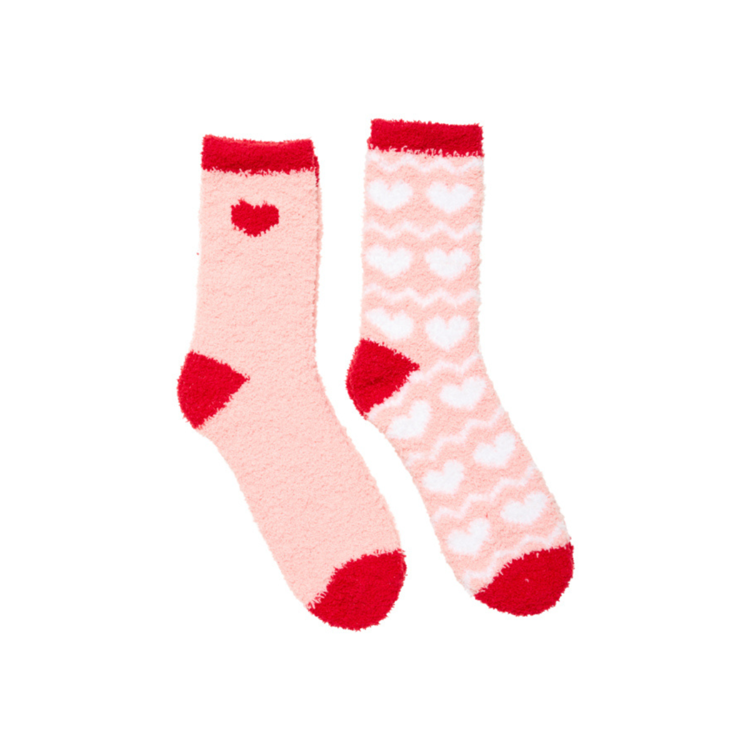 Fxkafine 2 pak strømper - Red art