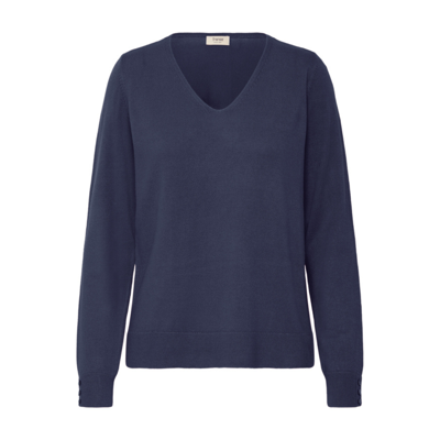 Frclia strikbluse - Navy blazer