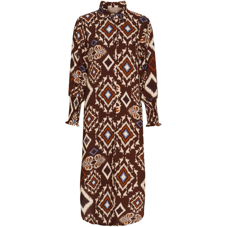 Mdcnatty kjole - Marrone