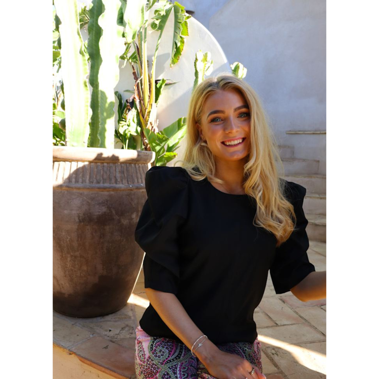 Winnie bluse - Black