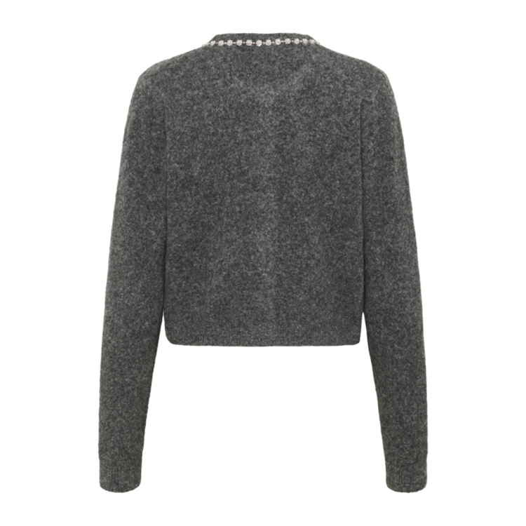 Karoxy cardigan - Grey melange