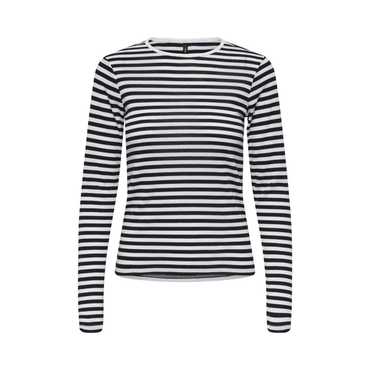 Onlelli bluse - Black/white