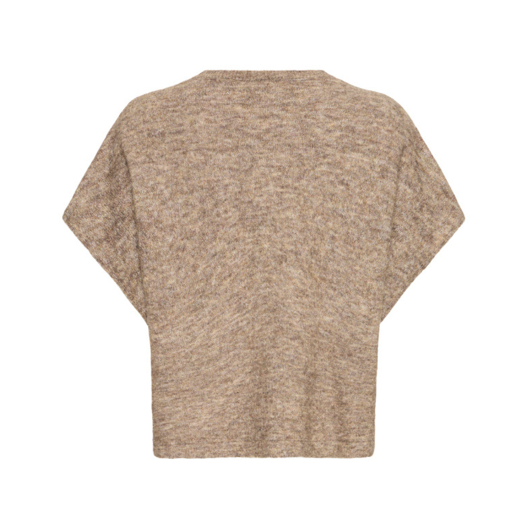 Frsanny vest - Cocoa melange