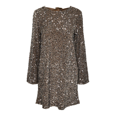 Pckam kjole - Morel/silver seq