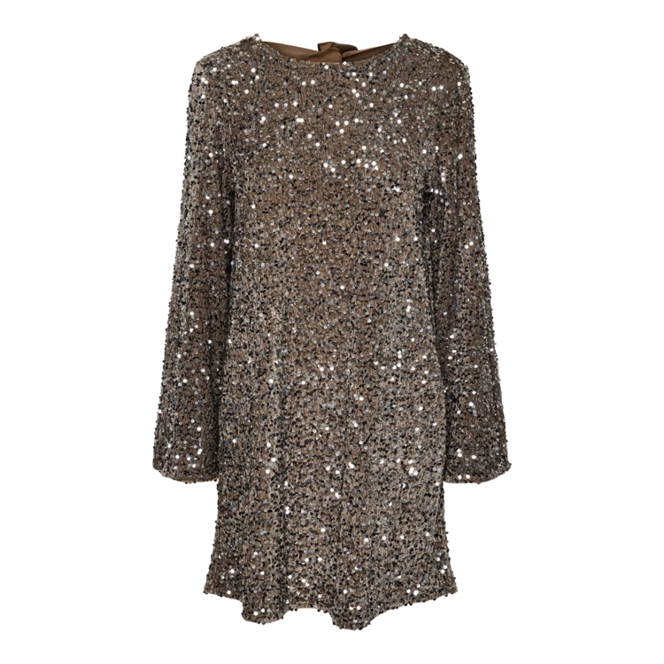 Pckam kjole - Morel/silver seq