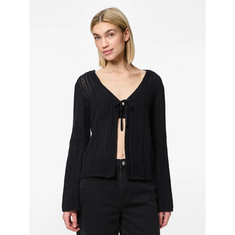 Pcnuka cardigan - Black