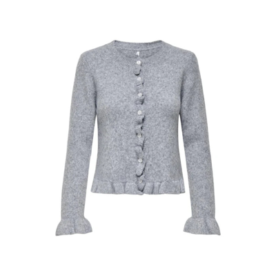 Onlrima cardigan - Light grey/melange