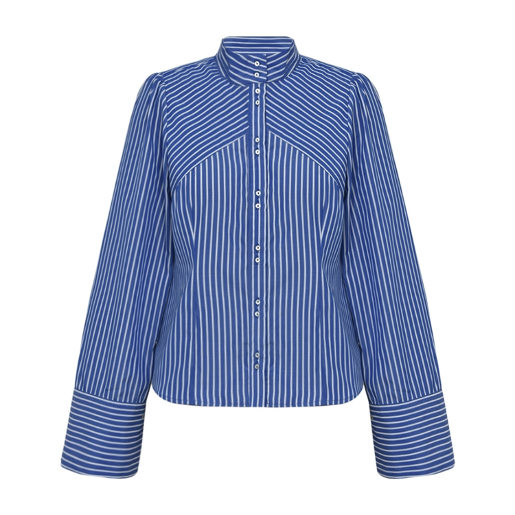 Micallago skjorte - Blue-white stripes
