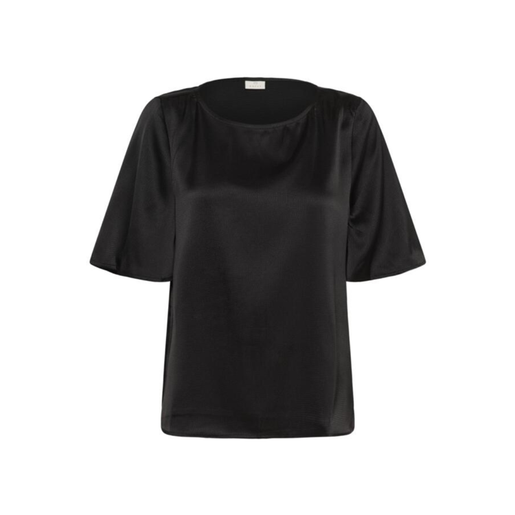 Kalotte bluse - Black deep