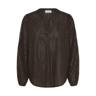 Kaluise bluse - Black coffee