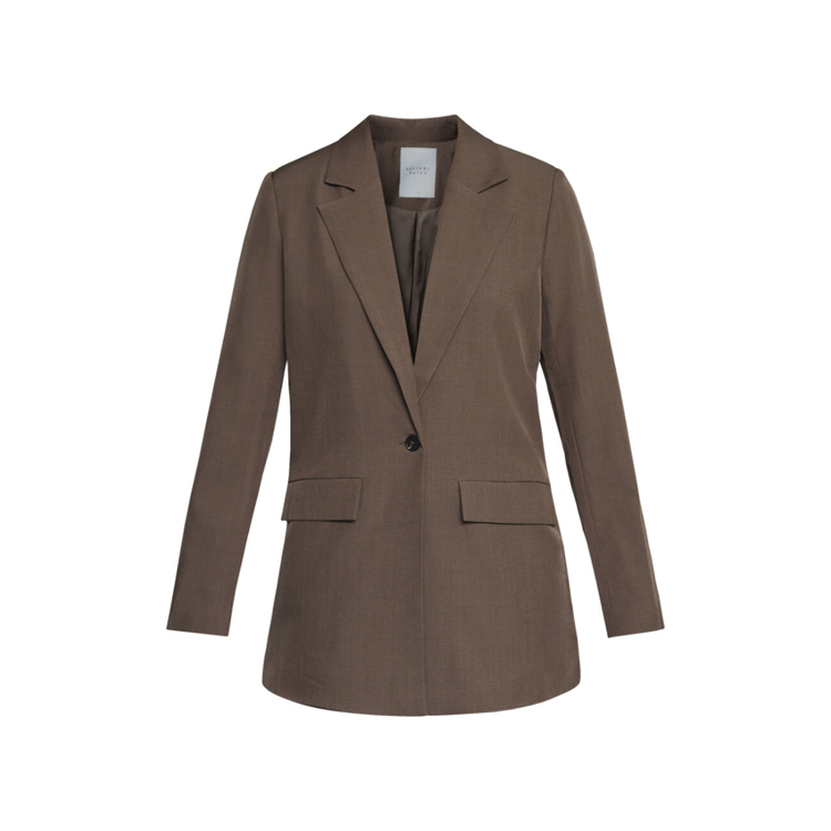 Viksa blazer - D. chocolate