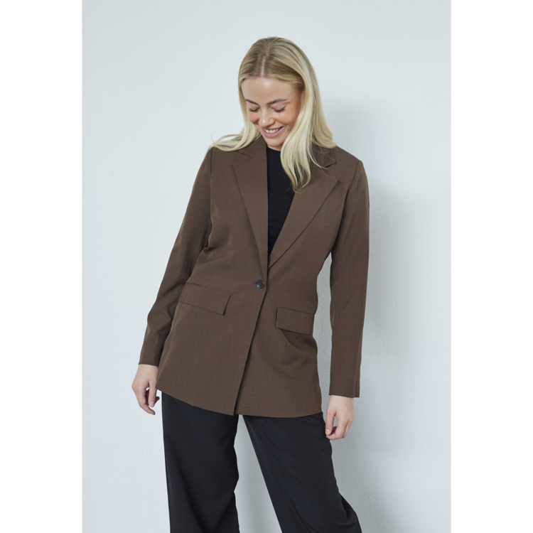 Viksa blazer - D. chocolate
