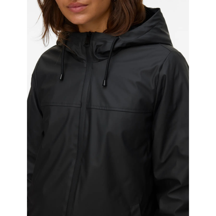 Vmasta teddy coated jakke - Black