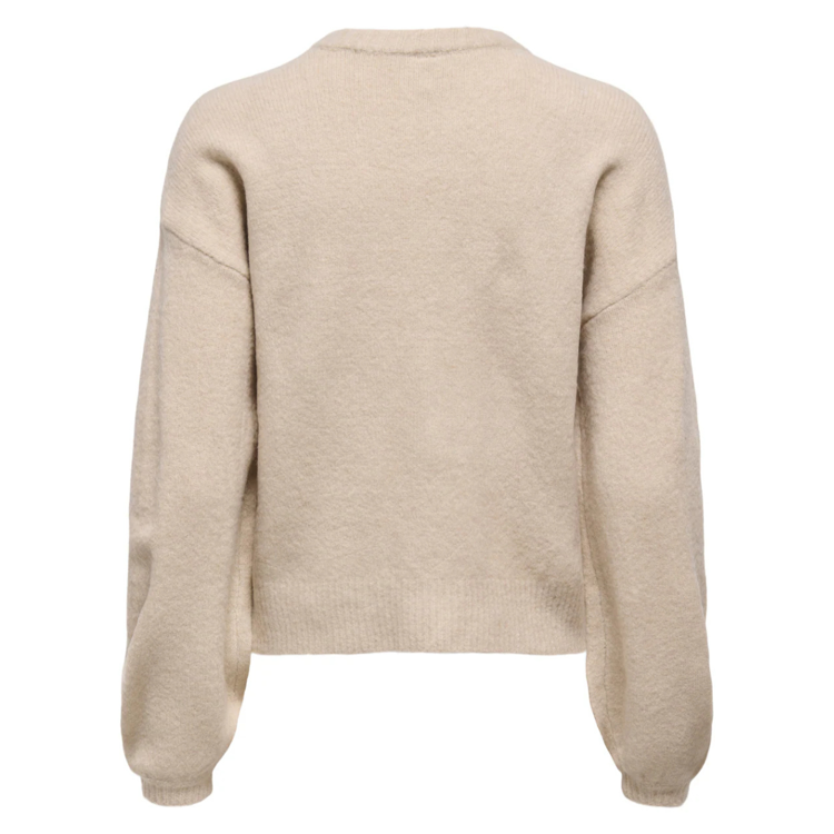 Onlisabella cardigan - Pumice stone/mleange